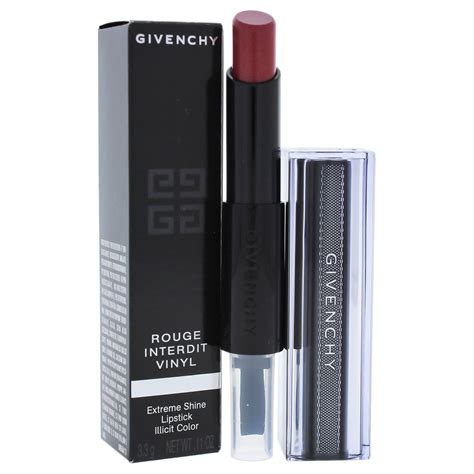 givenchy lipstick 322|Givenchy interdit vinyl lipstick.